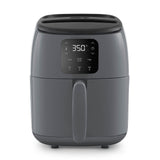 DASH Tasti-Crisp™ Electric Air Fryer Oven, 2.6 Qt., Grey – Compact Air Fryer for Healthier Food in Minutes, Ideal for Small Spaces DASH