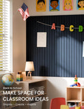 Fluxynara Felt Bulletin Board & Cork Board Alternative 36'' x 24''