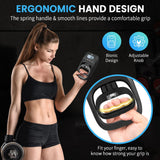 TIPRE 396lbs/180kg Grip Strength Tester, Hand grip Dynamometer, Digital Grip Strength Tester with LCD Display, Adjustable Hand Grip Training Gauge, Hand Exercisers for Sports Home School Use - Black