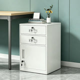 2 Drawer File Cabinet with Lock, Metal Filing Cabinet Document Organizer