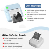 Pocket Mini Printer - Portable Wireless Bluetooth Thermal Photo for iOS Android Mobile Phone, MGT