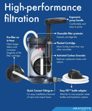 Katadyn Hiker Pro Hand Pump Water Filter for Backpacking, Camping, Emergency Survival Katadyn