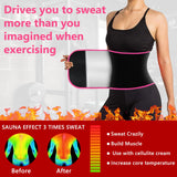 MORECOO Waist Trainer for Women/Men, Waist Sweat Band, Stomach Wrap, Belly Band Sweat Belt, Body Shaper Belt Red