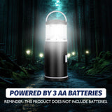 4 Pack Hunting and Fishing Gifts for Men/dad, LED Camping Lantern with 15pcs Multi Tool Kit Portable Emergency Lantern with Screwdriver for Outdoors Father's Day Birthday Present for Dad