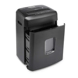 Basics 15-Sheet Cross Cut Paper Shredder for Home and Office, CD/Credit Card Shredder with 6 Gallon Wastebasket