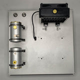 MechPuConToy Mini Engine Accessory, Ignition Set + Water Cooling Set + Battery + Charger All-in-One Aluminum Alloy Base Starter Kit for TOYAN FS-V800WGPC Engine Model