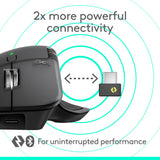 Logitech MX Master 4, Ergonomic Wireless Mouse with Advanced Performance Haptic Feedback