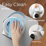 Everlasting Comfort 2.5L Top Fill Humidifier – Upgraded Easy to Clean 20HR Runtime Cool Mist Air Moisturizer for Bedroom, Home, Nursery & Large Room, Whisper-Quiet Soothing Hydration for Baby & Kids