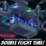 4DRC RC Planes Remote Control Airplanes with 3 Batteries, Foam Remote Control Planes for Kids Adults Beginners 4-7 8-12 12-16, Remote Control Helicopter Fighter Jet Drones for Kids Adults, 360° Flip