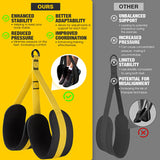 Ayombo Pull Up Assistance Bands, Adjustable Heavy Resistance Bands Set for Pull Up Bar, Home Gym Weight Workout Equipment Exercise Pull Up Bands for Muscle Training, Stretching, Physical Therapy