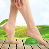 PVC Semi-Circular Durian Ball Inflatable Half Yoga Balls Massage Point Fitball Exercises Trainer Fitness Balance Ball(Green) VGEBY1