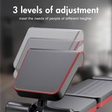 2026 Adjustable Weight Bench with Leg Extension, 770LBS Foldable Incline Decline Bench Press, 4-in-1 Workout Bench with Roman Chair & Preacher Curl, Full Body Strength Training Equipment for Home Gym
