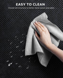 HAPBEAR Extra Large Exercise Mat-6'x8'x8mm(1/3 inch), Non-Slip, Ultra Durable, Thick Workout Mats for Home Gym Flooring Cardio