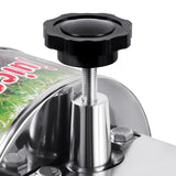 TRY-YEAN Manual Sugar Cane Juicer, Commercial Handwheel Sugar Cane Press Stainless Steel, Sugar Cane Juice Squeezer with 2.5" Large Inlet, 3 Steel Rollers, 110LBS Output per Hour