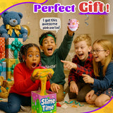 WATERELF Butter Easter Eggs Scented Slime for Girls 10-12, Easter Basket Stuffers Big Slime for Kids Boys Party Favor Stress Relief, Special Toys for Birthday Present - 5.29 Oz - BS003-Egg Tart