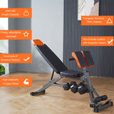 FITKS360 Roman Chair Hyperextension Bench-Adjustable Weight Bench 800LBS– Multi-Functional Full Body Workout Equipment: Hamstrings & Lower Back – Foldable Multi-Purpose Workout Equipment for Home Gym