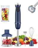 Immersion Blender Handheld 5 in 1 Hand Blender, 1000W Hand Mixer Stick, BPA-Free 12 Speed Handheld Blender 304 Stainless
