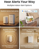 REOLINK Battery Video Doorbell (2nd Gen) 2K Wireless Camera White Version