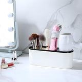 YIGII Hair Dryer Holder Self-Adhesive, 3-in-1 Hair Tool Organizer Bathroom Organizer Wall Mounted/Over Cabinet Door/Free-Standing, Black, 11.6 * 3.93 * 4.13
