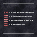 Meat Artisan Steak The Best Sellers Collection - Meat Box with Wagyu Steak