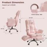 Big and Tall Office Chair, Flip Armrests for Pets & Cross Legged Sitting