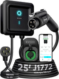EVIQO Level 2 EV Charger J1772 40A NEMA 14-50 - 240V Wall Charging Station
