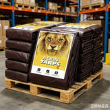 Tarp 40x60 Feet 10 Mil Heavy Duty Waterproof Tarp,10 Pack Bulk Full Pallet, Large Multipurpose Cover with Brass Grommets and Reinforced Edges, UV Resistant Thick Poly Tarps for Outdoor Camping
