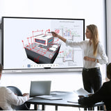 NEWORK 75 Inch 4K Smart Board, Google EDLA-Certified Interactive Whiteboard