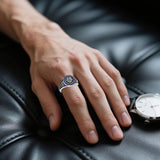 Oseew 2027 Men Custom Pattern Graduation Ring Gift Style3