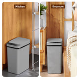 Automatic Trash Can Touchless - Smart Trash Bin with Lid