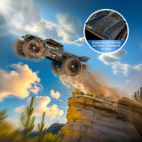 1/14 Brushless RC Cars for Adults Fast 50+ mph, RC Trucks 4x4 Offroad Waterproof, Electric Powered High Speed Remote Control Car, Fast Extreme All Terrain RC Truggy with 3S Battery for Snow Sand