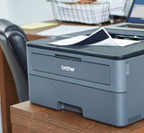 Brother HL-L2370DW Monochrome Wireless Laser Printer - Print Only - Gray, 2400 x 600 dpi, 36 ppm, 8.5 x 14