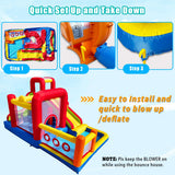 Hongcoral Bounce House, Inflatable Bounce Castle with Blower for Kids