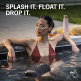 Ultimate Ears EPICBOOM, Portable Wireless Bluetooth Speaker, Big Bass and Immersive, 360-Degree Sound, Adaptive EQ, IP67 Waterproof, Floatable, 17 Hour Battery, 180 ft Range, USB C - White