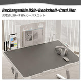 Foldable Lap Desk, Adjustable Angle & Height Portable Bed Laptop Tray Table