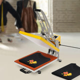 Heat Press Machine, 1800w 110v 15.75 * 19.69 in Shirt Press Machine Magnetic Semi-Automatic Hot Stamping Sublimation Heat Transfer Machine