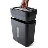 AU1230XA Anti-Jam 12-Sheet Crosscut Paper and Credit Card Shredder with 5.2-Gallon Wastebasket Aurora
