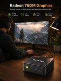 GMKtec M6 Ultra Gaming Mini PC Ryzen 5 7640HS Max 5.0GHz 16GB DDR5 1TB SSD