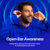 Raycon Everyday Bone Conduction Headphones, 2nd Gen, Blue