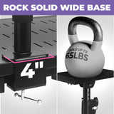 Liquid Stands Laptop Desk Mount for Piano, Keyboard & DJ Workstations - 9x12.5 Adjustable Laptop Arm Mount for Desk