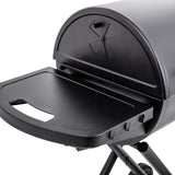 King-Griller Gambler Portable Charcoal Grill in Black Char-Griller
