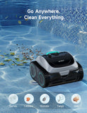 (2026 Upgrade) WYBOT C1 Cordless Robotic Pool Cleaner, 4-in-1 Pool Vacuum for Inground Pools & Above Ground Pool Up to 150 Mins Runtime, Power Suction with Smart Navigation & APP Control, Lake Green