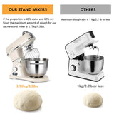 8.4QT Commercial Stand Mixer 800W with NSF Certified and Aluminum die casting ZACME