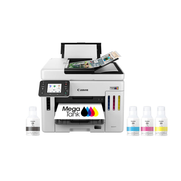 Canon Megatank GX7120 Wireless All-in-One Printer, Print, Copy, Scan and Fax with 2.7