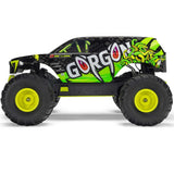 ARRMA RC Truck Gorgon 2 Wheel Drive MT1/10 RTR (Ready-to-Run with Battery and Charger Included) Smart 3300 7C S120 USB Yellow ARA3230ST1