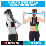 Resistance Bands, Professional Exercise Bands, Physical Therapy Bands for Strength Training, Yoga, Pilates, Stretching, Recovery, Stretch Elastic Band for Working Out, Workout Bands for Home Gym Ogurey