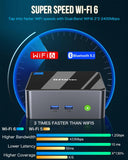 GMKtec M2 Pro S Mini PC Intel Core i7-1185G7 (Turbo 4.8 GHz) Intel Iris Xe