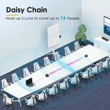 EMEET Luna Conference Speaker and Microphone, 360° Voice Pickup for 8 Users