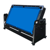 RACK Triad 7-Foot 3-in-1 Multi-Game Swivel Table (Blue Felt with Black Body) - Billiards/Pool, Table Tennis & Air Hockey