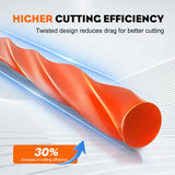 1889-ft Trimmer Line Round Twist, Commercial 2.4 mm/095-Inch String Trimmer Line in Spool, Weed Eater String 095